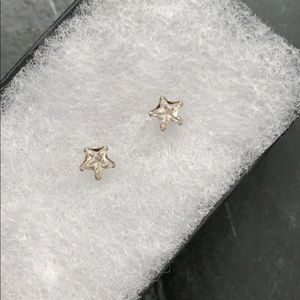 Sterling Silver Star Studs